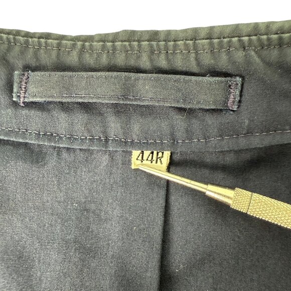 Ceiling Zero By Bauer Mens Weather Resistant Blue Jacket 44R Cotton/Poly Blend - Picture 6 of 10